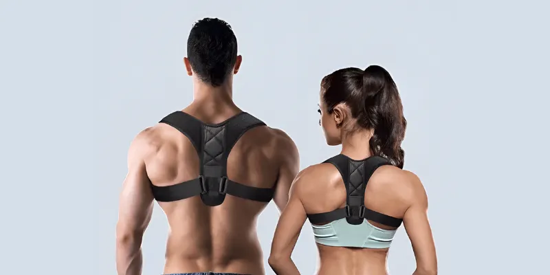 Fix Back Pain & Slouching – Adjustable Medical Posture Corrector